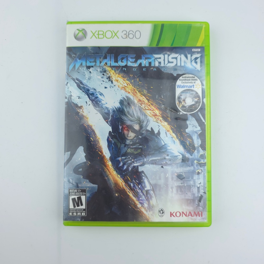 Metal Gear Rising Revengeance Soundtrack CD Xbox 360 Case Manual Only NO GAME